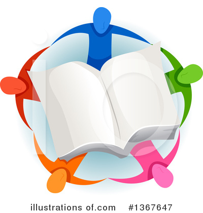 Royalty-Free (RF) Reading Clipart Illustration by BNP Design Studio - Stock Sample #1367647