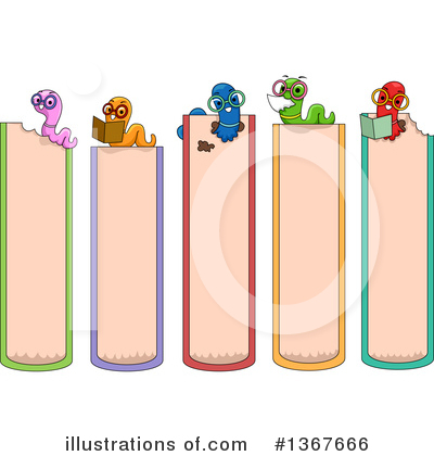 Worms Clipart #1367666 by BNP Design Studio
