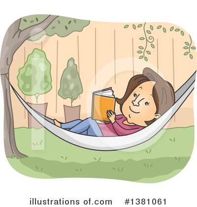 Royalty-Free (RF) Reading Clipart Illustration by BNP Design Studio - Stock Sample #1381061