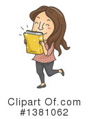 Reading Clipart #1381062 by BNP Design Studio