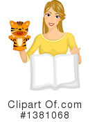Reading Clipart #1381068 by BNP Design Studio