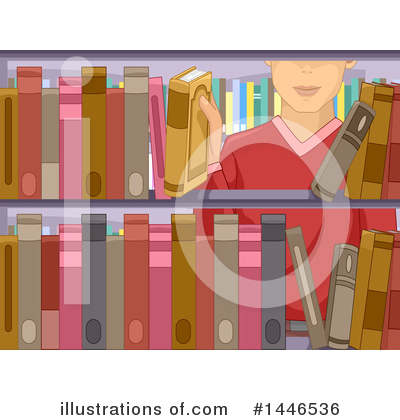 Royalty-Free (RF) Reading Clipart Illustration by BNP Design Studio - Stock Sample #1446536