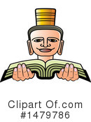 Reading Clipart #1479786 by Lal Perera
