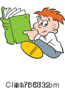 Reading Clipart #1788332 by Johnny Sajem