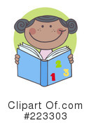 Reading Clipart #223303 by Hit Toon