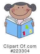 Reading Clipart #223304 by Hit Toon