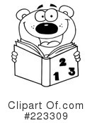 Reading Clipart #223309 by Hit Toon