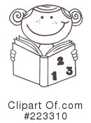 Reading Clipart #223310 by Hit Toon