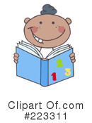 Reading Clipart #223311 by Hit Toon
