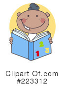 Reading Clipart #223312 by Hit Toon