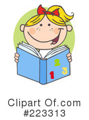 Reading Clipart #223313 by Hit Toon