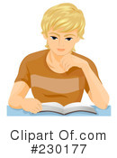 Reading Clipart #230177 by BNP Design Studio