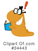 Reading Clipart #34443 by Hit Toon