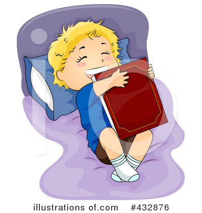 Royalty-Free (RF) Reading Clipart Illustration by BNP Design Studio - Stock Sample #432876