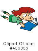 Reading Clipart #439836 by toonaday