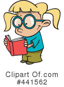 Reading Clipart #441562 by toonaday