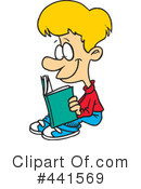 Reading Clipart #441569 by toonaday
