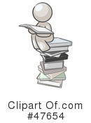 Reading Clipart #47654 by Leo Blanchette