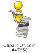 Reading Clipart #47658 by Leo Blanchette