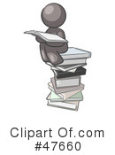 Reading Clipart #47660 by Leo Blanchette