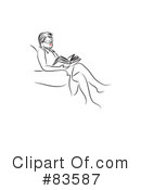 Reading Clipart #83587 by Prawny