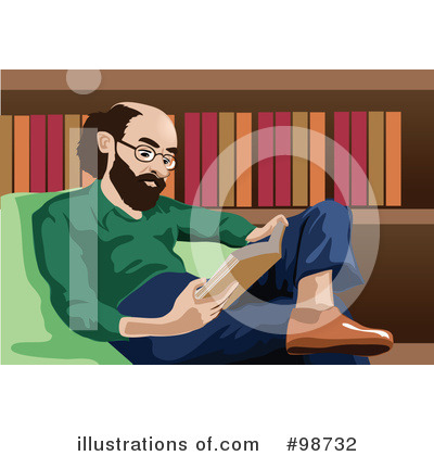 Reading Clipart #98732 by mayawizard101