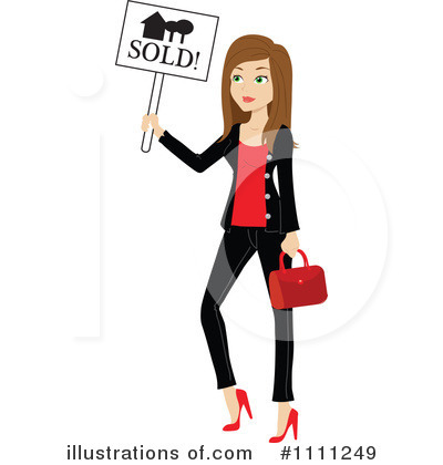 Royalty-Free (RF) Real Estate Clipart Illustration by Rosie Piter - Stock Sample #1111249