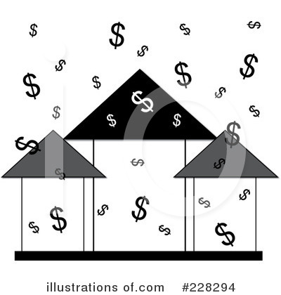 Royalty-Free (RF) Real Estate Clipart Illustration by Pams Clipart - Stock Sample #228294