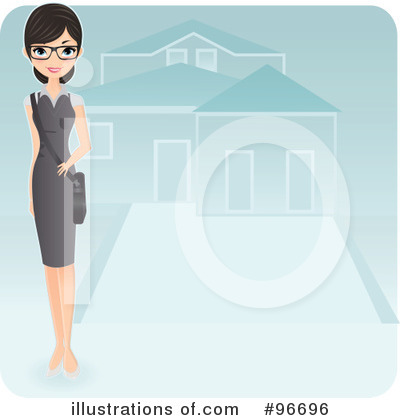 Royalty-Free (RF) Real Estate Clipart Illustration by Melisende Vector - Stock Sample #96696