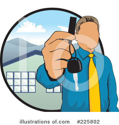 Business Man Clipart #225802 by David Rey