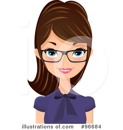 Receptionist Clipart #96684 by Melisende Vector