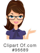 Receptionist Clipart #96689 by Melisende Vector