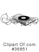 Record Player Clipart #36851 by OnFocusMedia