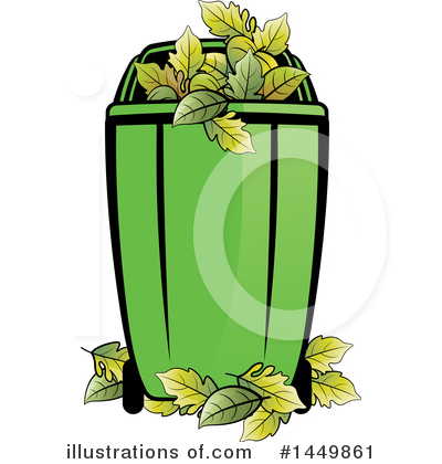 Recycle Bin Clipart #1449861 by Lal Perera