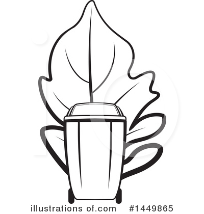 Royalty-Free (RF) Recycle Bin Clipart Illustration by Lal Perera - Stock Sample #1449865