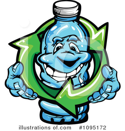 Royalty-Free (RF) Recycle Clipart Illustration by Chromaco - Stock Sample #1095172