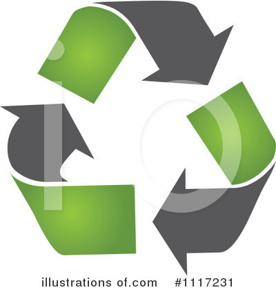 Recycling Clipart #1117231 by Andrei Marincas