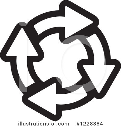Recycle Clipart #1228884 by Lal Perera