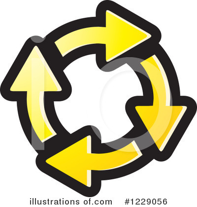 Royalty-Free (RF) Recycle Clipart Illustration by Lal Perera - Stock Sample #1229056