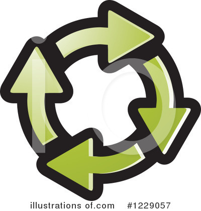 Royalty-Free (RF) Recycle Clipart Illustration by Lal Perera - Stock Sample #1229057