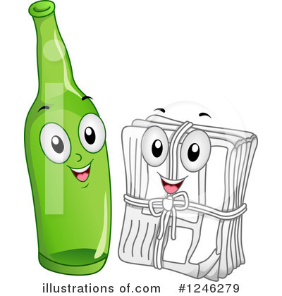 Royalty-Free (RF) Recycle Clipart Illustration by BNP Design Studio - Stock Sample #1246279