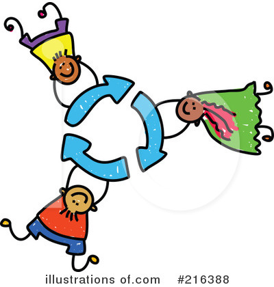 Royalty-Free (RF) Recycle Clipart Illustration by Prawny - Stock Sample #216388