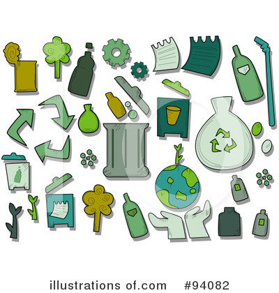 Royalty-Free (RF) Recycle Clipart Illustration by BNP Design Studio - Stock Sample #94082