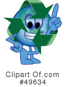 Recycle Mascot Clipart #49634 by Mascot Junction
