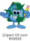 Recycle Mascot Clipart #49639 by Mascot Junction