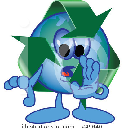 Recycle Mascot Clipart #49640 by Toons4Biz