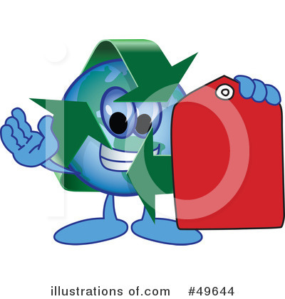 Recycle Mascot Clipart #49644 by Toons4Biz