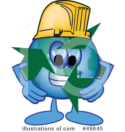 Recycle Mascot Clipart #49645 by Toons4Biz