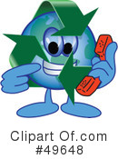 Recycle Mascot Clipart #49648 by Mascot Junction