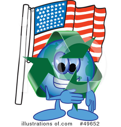 Recycle Mascot Clipart #49652 by Toons4Biz